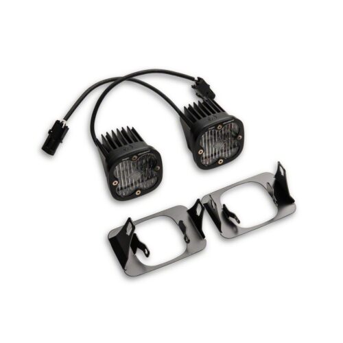 Baja Designs Squadron SAE LED Fog Light Pocket Kit, Clear (2015-2020 F-150 excl. Raptor)