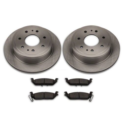 PowerStop Z17 Stock Replacement Rotor and Ceramic Pad Kit, Rear (2004-2017 F-150)