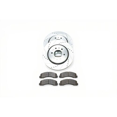 PowerStop Z23 Evolution Sport Rotor and Carbon-Fiber Ceramic Pad Kit, Front (2010-2020 F-150 6-lug)
