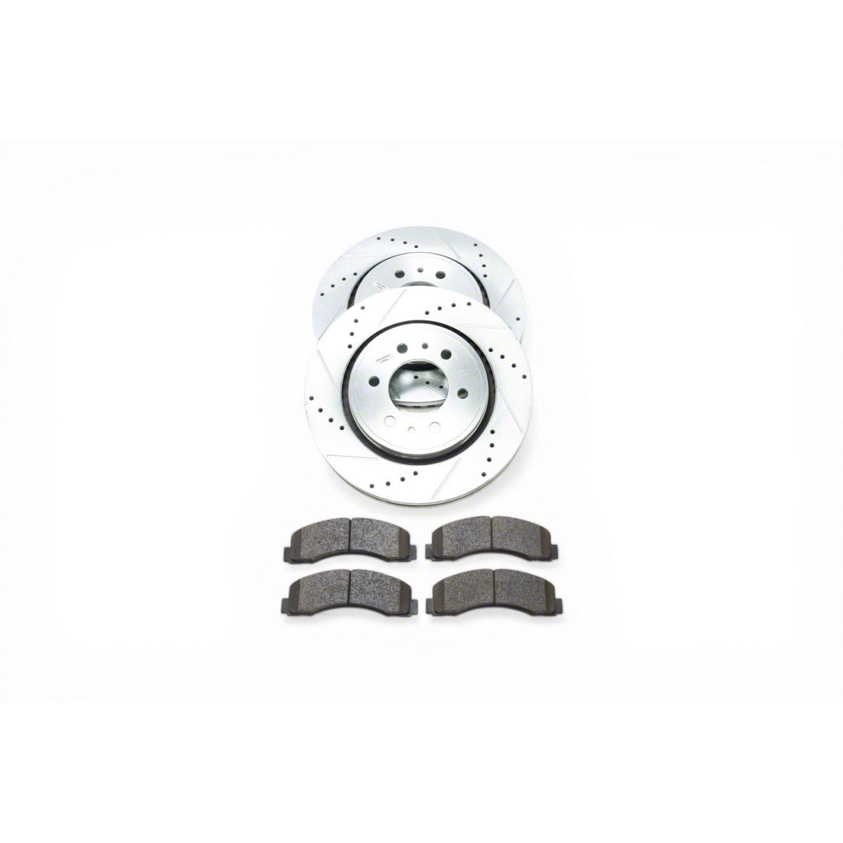 PowerStop Z23 Evolution Sport Rotor and Carbon-Fiber Ceramic Pad Kit, Front (2010-2020 F-150 6-lug)