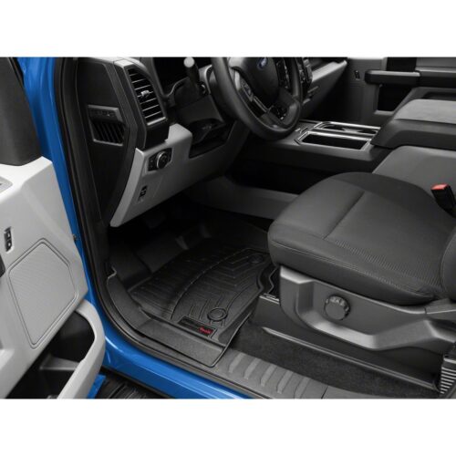 WeatherTech DigitalFit Front and Rear Floor Liners, Black (2015-2026 F-150 SuperCrew)