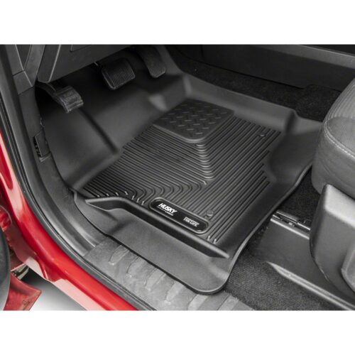 X-Act Contour Front and Second Seat Floor Liners, Black (2015-2026 F-150 SuperCrew)
