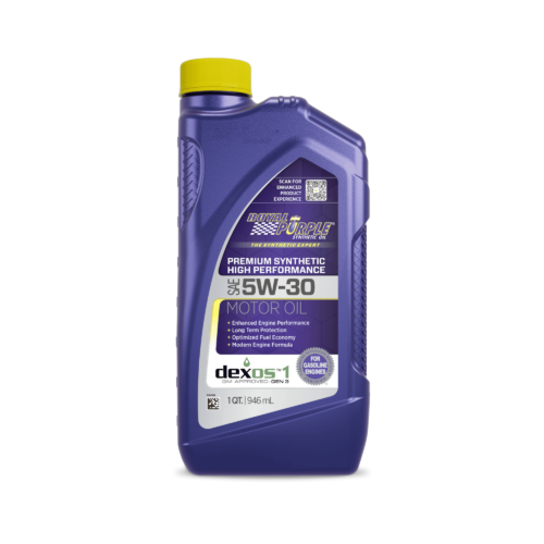 Royal Purple Synthetic Motor Oil 5W-30, 1 qt