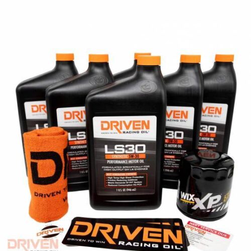 Driven Racing Oil LS30 5W-30 Oil Change Kit, 6 qt (1997-2006 GM Gen III)