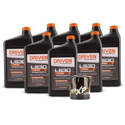 Driven Racing Oil LS30 5W-30 Oil Change Kit, 8 qt (2007+ GM LS3/LS7/LSA)