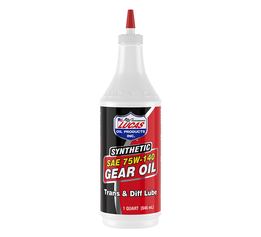 Lucas Oil Synthetic Gear Oil SAE 75W-140, 1 qt