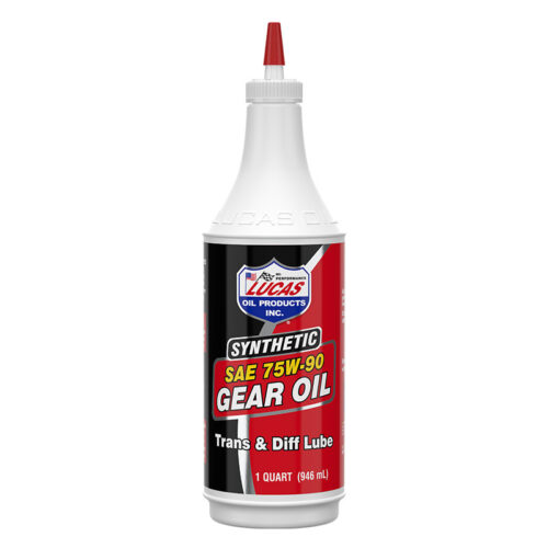 Lucas Oil Synthetic Gear Oil SAE 75W-90, 1 qt