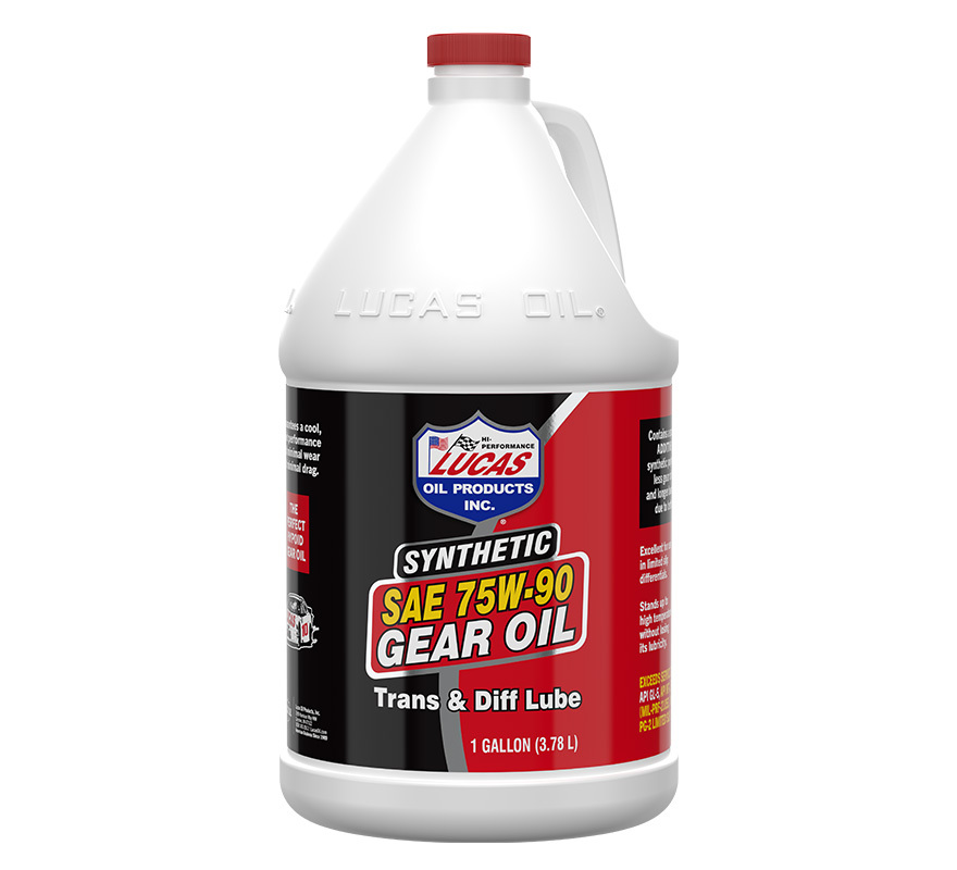 Lucas Oil Synthetic Gear Oil SAE 75W-90, 1 gallon